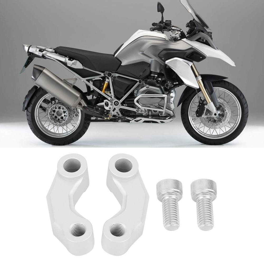 2pcs Motorcycle Rearview Mirror Extension Bracket Adapter Fits for R 1200GS LC 2013-2018