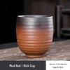 Hearthside Ceramic Japanese Tea Tasting Cup - Retro Coarse Pottery Gongfu Style