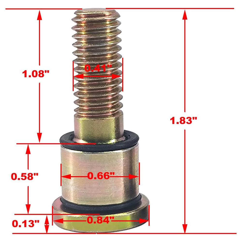 Door Striker Bolt Kit 68172101KO A1837204000 Compatible with Freightliner Century Columbia