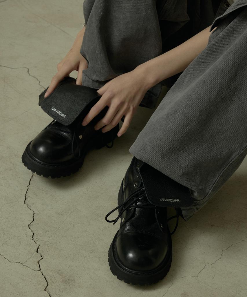 Lanarchive [5014] Shadow Flap Combat Boots