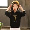 Autumn Football Star 3-12 Years Children Hoodie+Pants Suit Kid Sweatshirt 2Pcs Sets Boys Girls Trousers Toddler Tracksuits