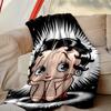 1pc Betty Boop Blanket, Cozy Printed Throw Blanket, A Heartfelt Gift for Your Family and Friends