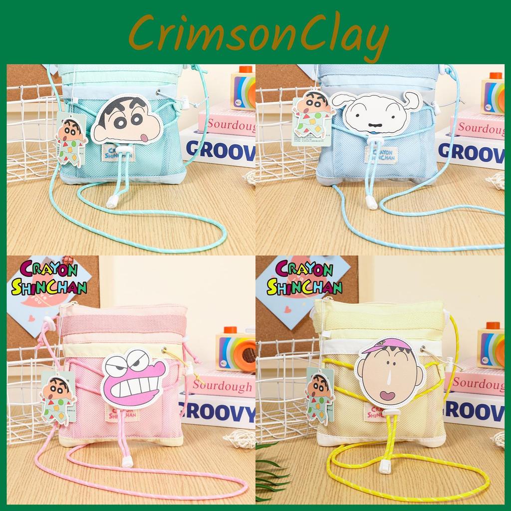 Crayon Shin Chan Crossbody Bag Cute Cartoon Haruhi Kid Going Out Shoulder Bag