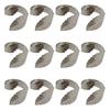 Leaf Napkin Rings Reusable Metal Napkin Holders Vintage Leaf Shaped Napkin Rings for Holiday