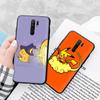 Black Case for OPPO Reno 8 6 5 4 Pro Plus Find X3 A17 A3 A31 A38 A40 A53 A54 A55 A74 A76 A78 A77 A80 A94 A95 A96 Lite K-88 Pikachu Pokemon