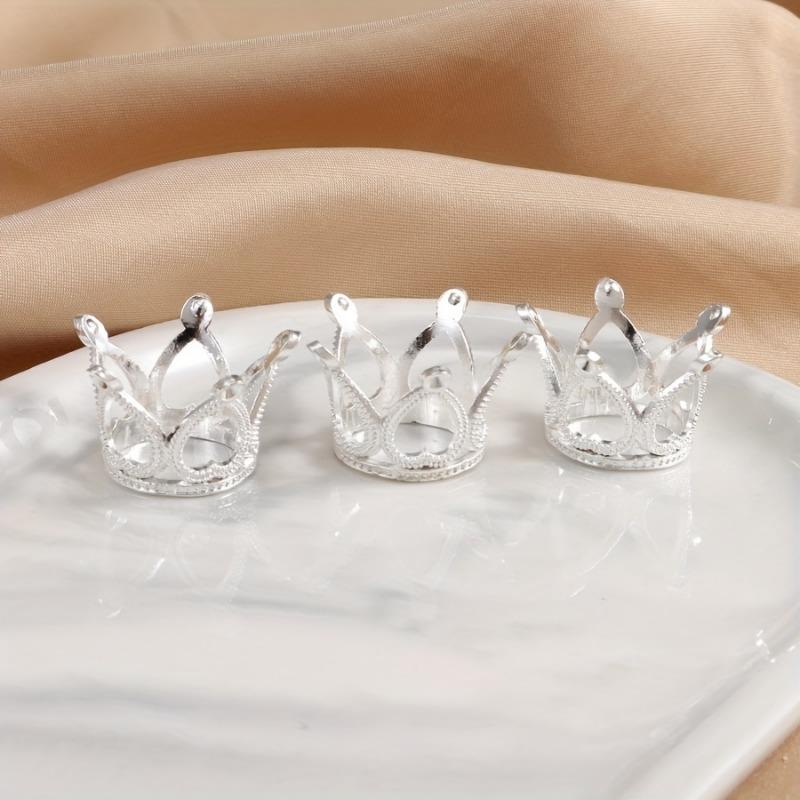 Legierung Exquisite Kronen-Abstandshalterperlen Geeignet Handgefertigte Ringe DIY Schmuckzubehör