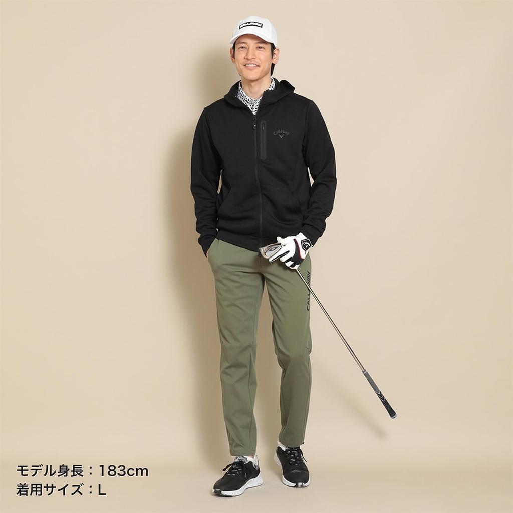 Callaway Cardboard Knit Sweatshirt for Golf Black Men's (Suitable Teams) - (C24117101)