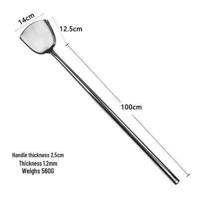 Stainless Steel Long Handle Wok Spatula