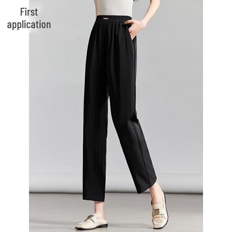 

Women s Summer Thin Ice Silk Harem & Casual Pants M