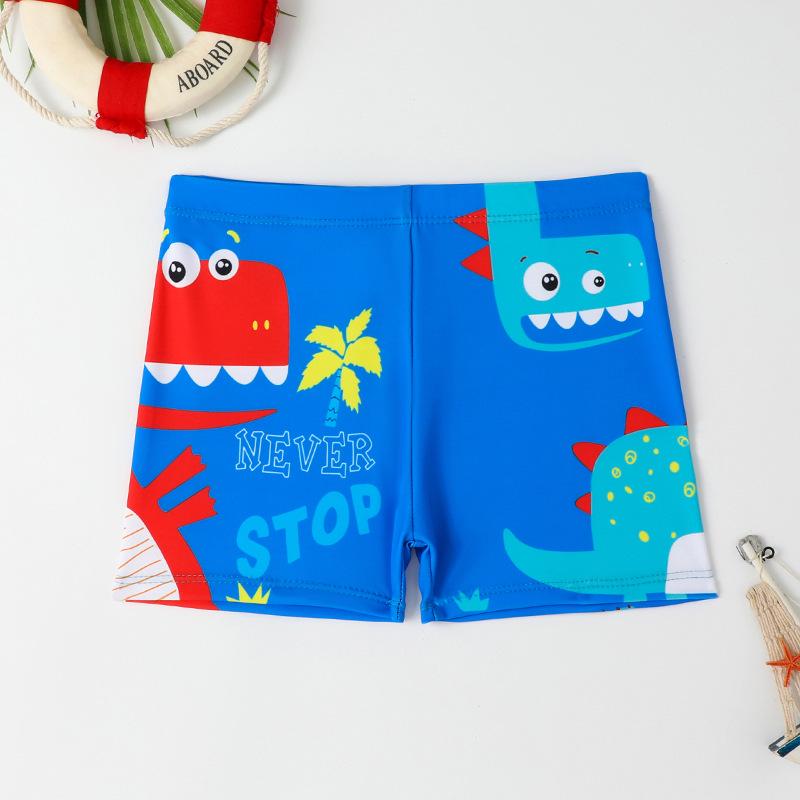 Baby Jungen Badehose mit Cartoon-Print und Schnürung