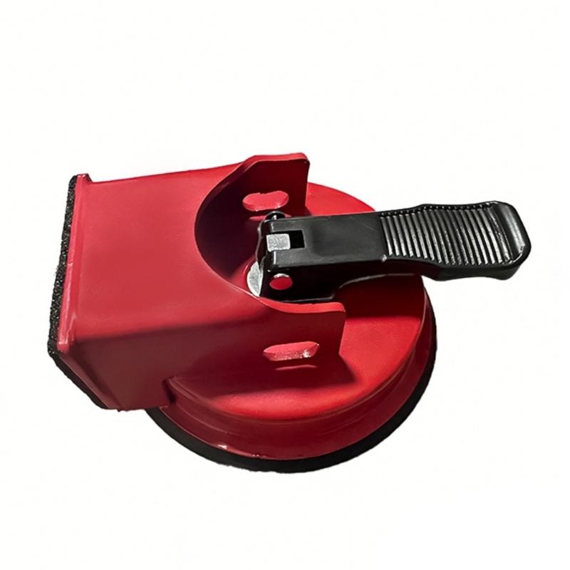 Precise Wood Floor Crack Repair Tool Suction Cup Device For Accurate Positioning AntiScratch On Hardwood Simple Operation красный