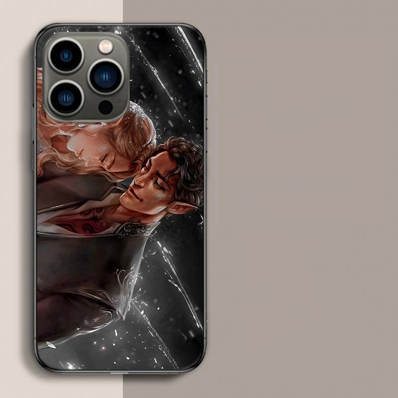 Acotar A Court of Mist and Fury Phone Case For Iphone 17 Air 15 Pro 14 Plus 16 Pro Max 17E 16E 12 13 Mini 11 Cover Cute Fundas