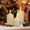 3PCS-12PCS Flameless LED Candles Flickering Light Battery Operated With Timer Remote for Christmas Wedding Decor Birthday Party