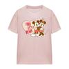 Disney Womens/Ladies Luv You Lots! Mickey & Minnie Mouse Vintage Valentine`s Day T-Shirt