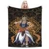 Anime Record Of Ragnarok Blankets Fleece  Cozy Ultra-Soft Throw Blanket for Sofa Plush Thin Quilt