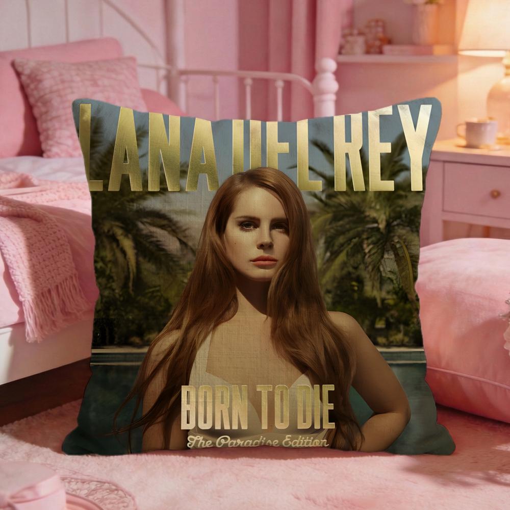 singer lLana Del Rey Cushion Cover Premium Comfort Reversible Pillow Cove Two in One Design for Any Room  Car Interior
