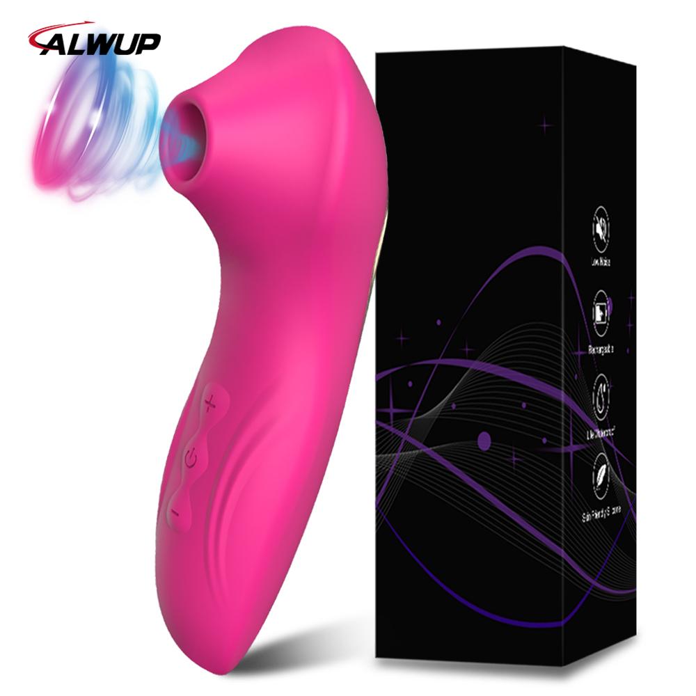 Kraftig klitorisstimulator Vibrerende sexleketøy for kvinner Voksne 18