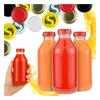 5x Bottle for Juice, Syrup, Homemade Preserves, Bottles 330ml + LID