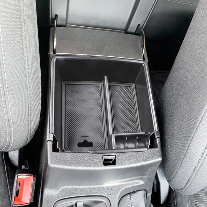 Car Accessories Organizer for Ford Ranger      XL XLT Lariat, Center Console Armrest Divider Storage Tray