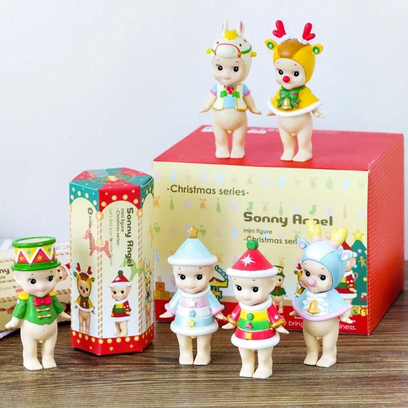 Cute Kewpie Doll Valentine's Day Limited Edition Sonny Angel Animal Action Figure Toys Fox Dog Mouse Limited 1 PCS 8 CM