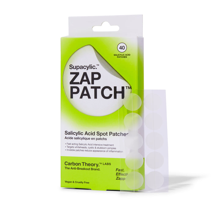 Zap patch acne patches with salicylic acid - 40 pcs. carbon theory