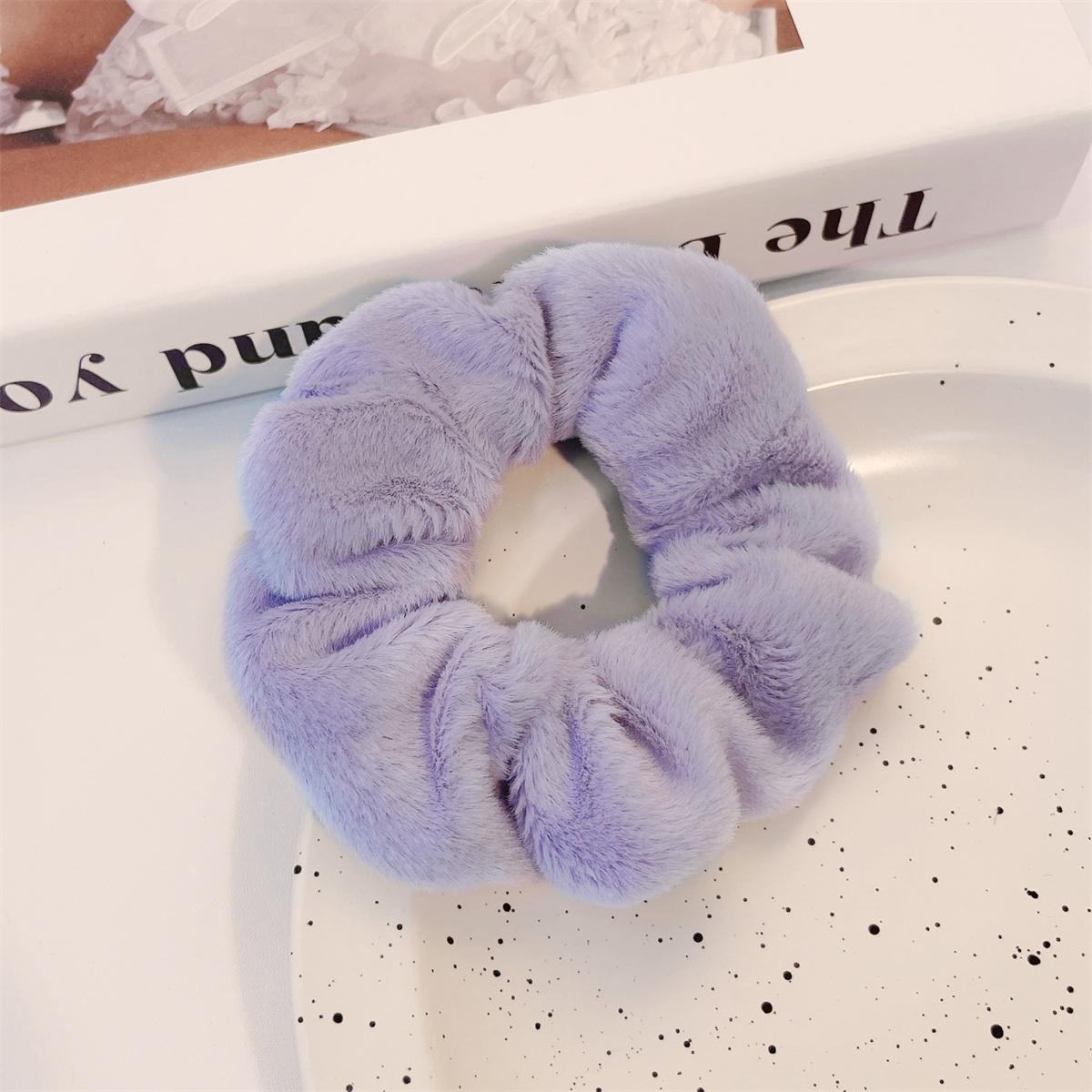 

Твердые плюшевые резинки для волос с толстой кишкой для женщин, эластичные петли для волос, модные аксессуары для волос