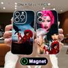 Cardi B Clear TPU Magsafe Mobile Phone Case for iPhone 17 16 15 14 13 12 11 Air Pro Max Plus Mini Colorful Cover