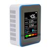 Air Quality Detector 5 In 1 CO2 TVOC HCHO Temperature Humidity Detection Portable Rechargeable Air