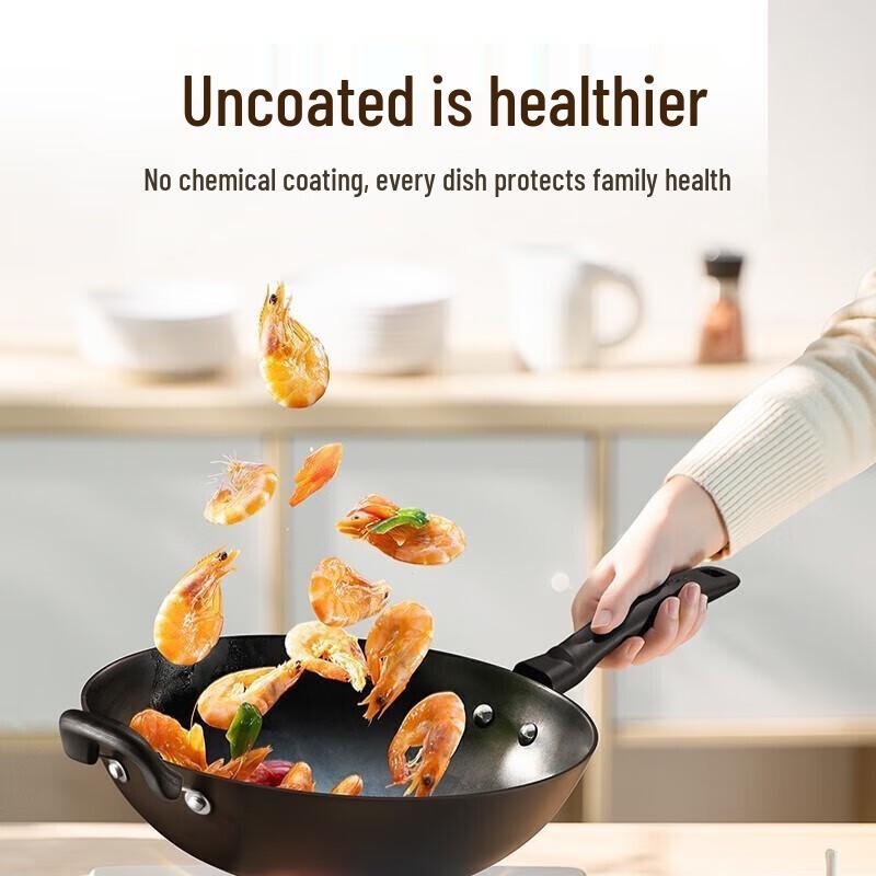 Supor 30cm Non-Stick Cast Iron Wok