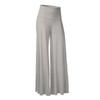 Women's Ice Silk Drape Wide Leg Pants Plus Size Yoga Pants Fitness Loose Pants