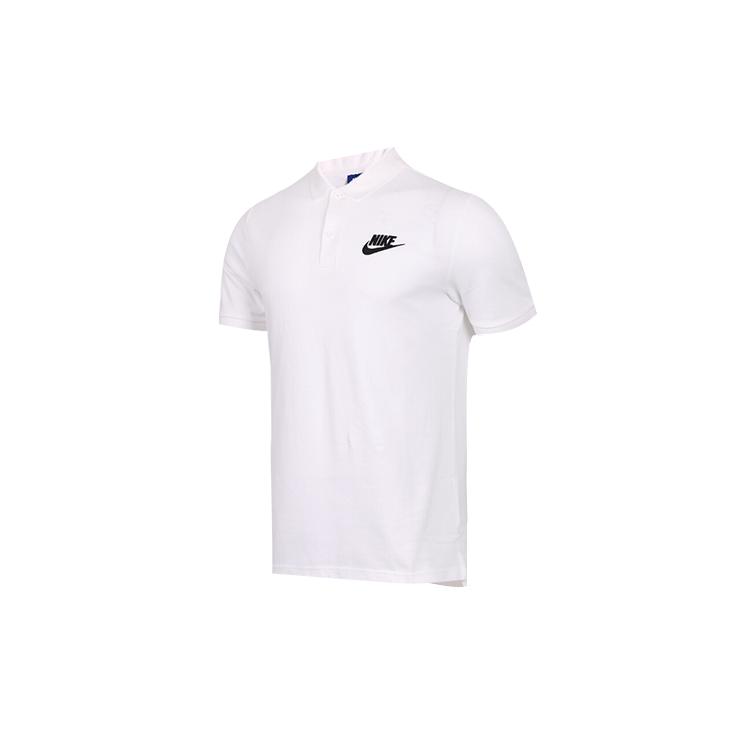 Мужские поло Nike Белый воротник-поло Умеренный прямой крой CN8765-100 XXL