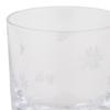 [Authentic Product] Tajima Glass "Edo Glass" Mini Cherry Blossom Mt. Fuji Cherry Blossom Cut Sake Glass, Approx. 5.5cm Diameter x 7.5cm Height, Approx