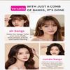 Portable Mini Straight Hair Comb Bangs Comb Wireless Charging Curling Iron Portable Styling Electric Comb Does Not Hurt Hair 1Pc