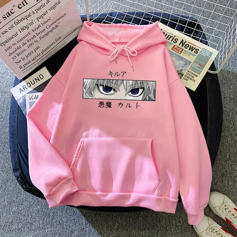 killua zoldyck hisokaanimemen hoodieCute Womenhoodie Hunter x Female HunterMen'pulloverFamilyClothingSweatshirtSportswearsweater