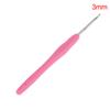 1Pc 2.0-6.0Mm Rainbow Soft Handle Crochet Rubber Handle Crochet Sewing Tools