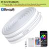 3AA Battery Box RGB Neon LED Strip Light 5V 108LEDs/M Waterproof Bluetooth APP Remote Control Flexible DIY Neon Sign Home Decor