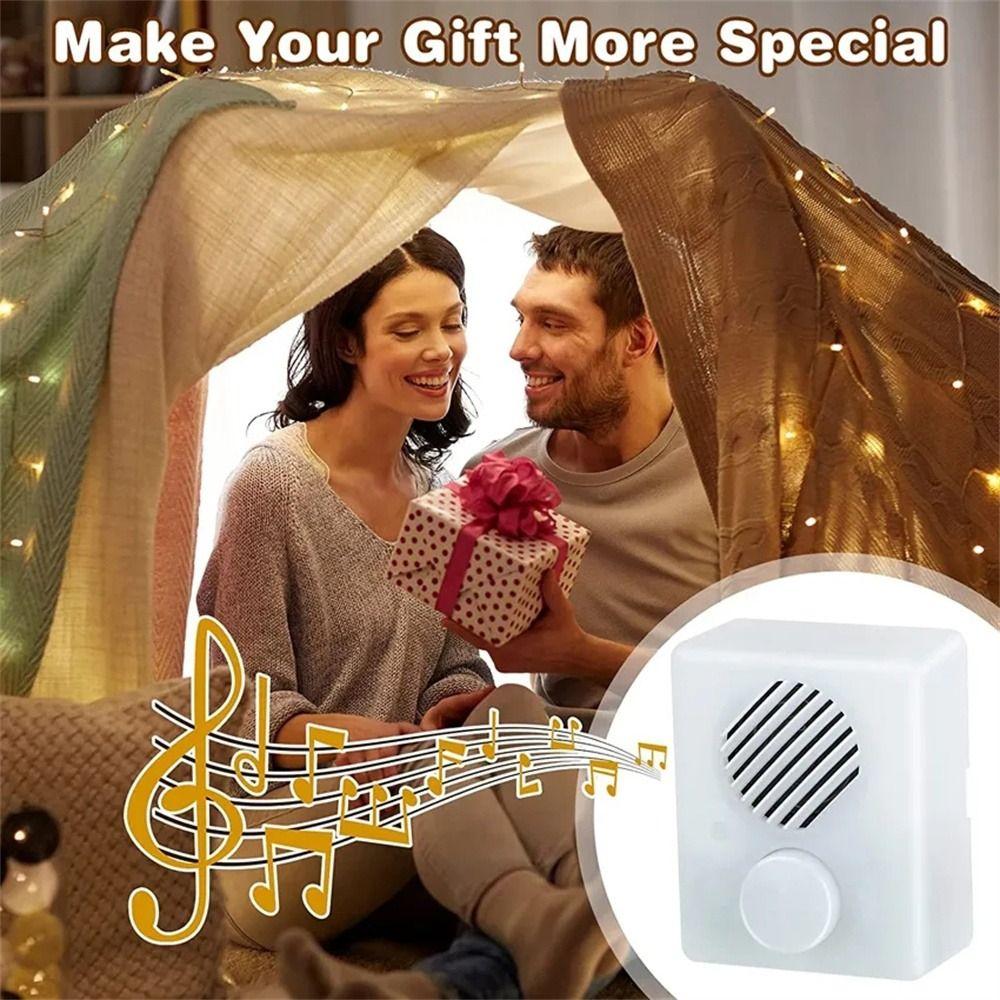 Quetschbarer Stofftier-Stimmeaufzeichner-Knopf Wiedergabe Plüsch-Stimmeaufzeichner Baby-Puppe