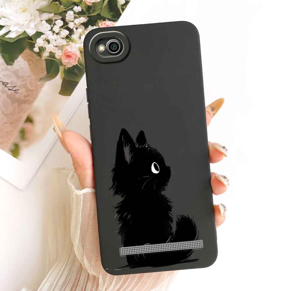 For Xiaomi Redmi 5A Case Cute Cartoon Cat Soft Silicone Back Cover For Redmi 5A MCG3B MCI3B Phone Cases Bumper