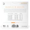 D'Addario XS Coated Nickel Electric Guitar Strings, Regular Light, .010-.046, XSE1046-3P (3-pack) [Official Japanese Product]