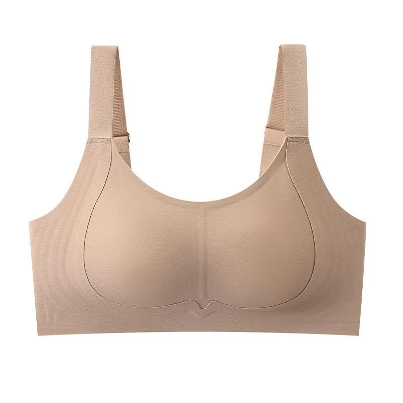

Невидимый бесшовный женский летний бюстгальтер: Утягивающий, Поддерживающий, Предотвращающий провисание, Полная чашка M (90-105 jin 34/75BCD/70E)