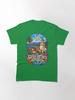 Barbara Santa Barbara California USA Stained Glass Art Classic T-Shirt
