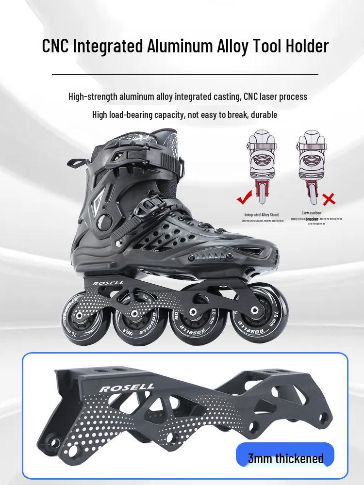 Luoshen Adult Inline Skates with PU Wheels for Men, Women, and University Students - Beginner To Freestyle Skating.