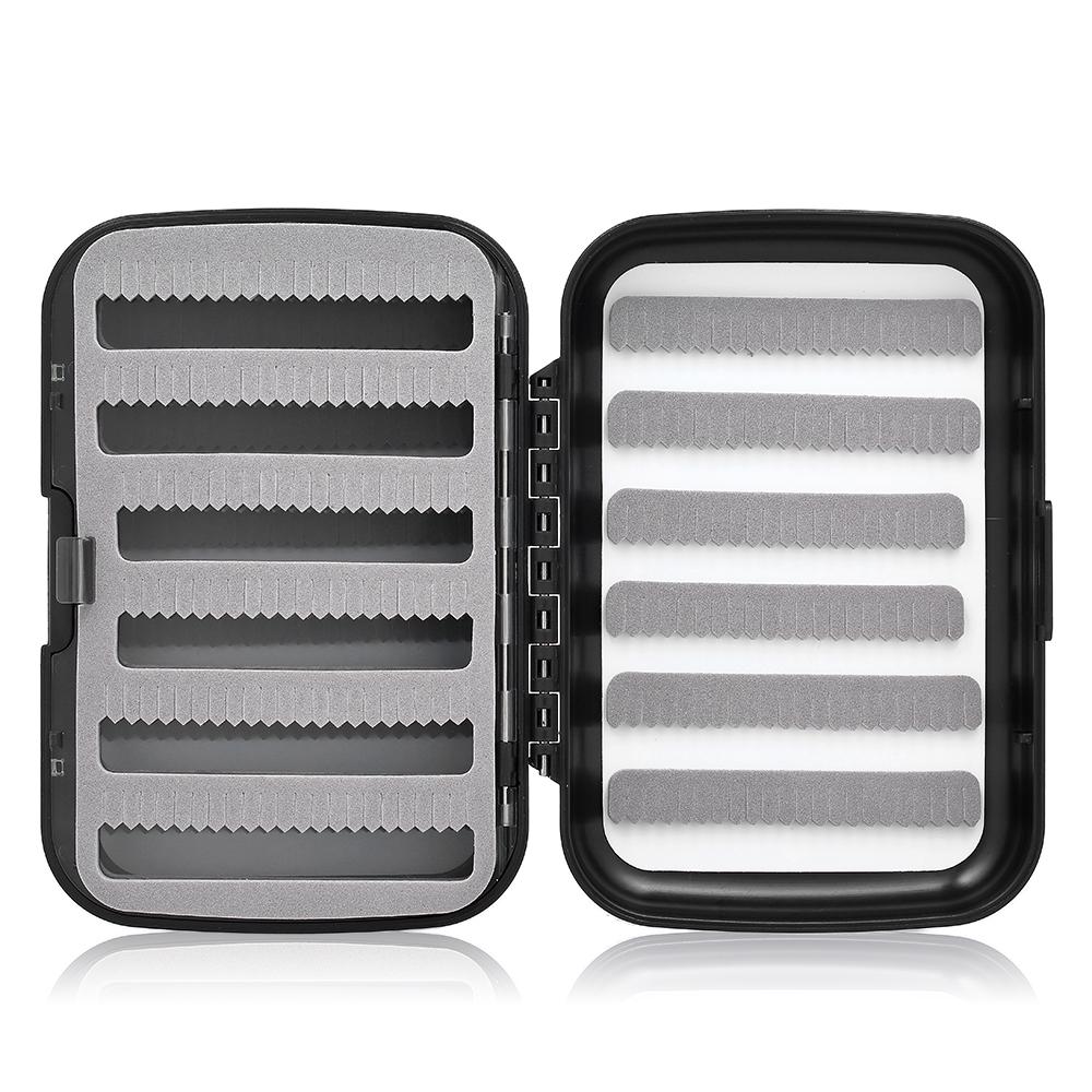 Waterproof Dual-Layer Fly Fishing Bait Storage Case Box