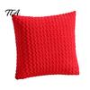 Three Dimensional Texture Pillowcase Corduroy Pillow Cover, Bubble Throw Solid Color Pillowcase, Decorative Sofa Cushion Cover Modern for Couch