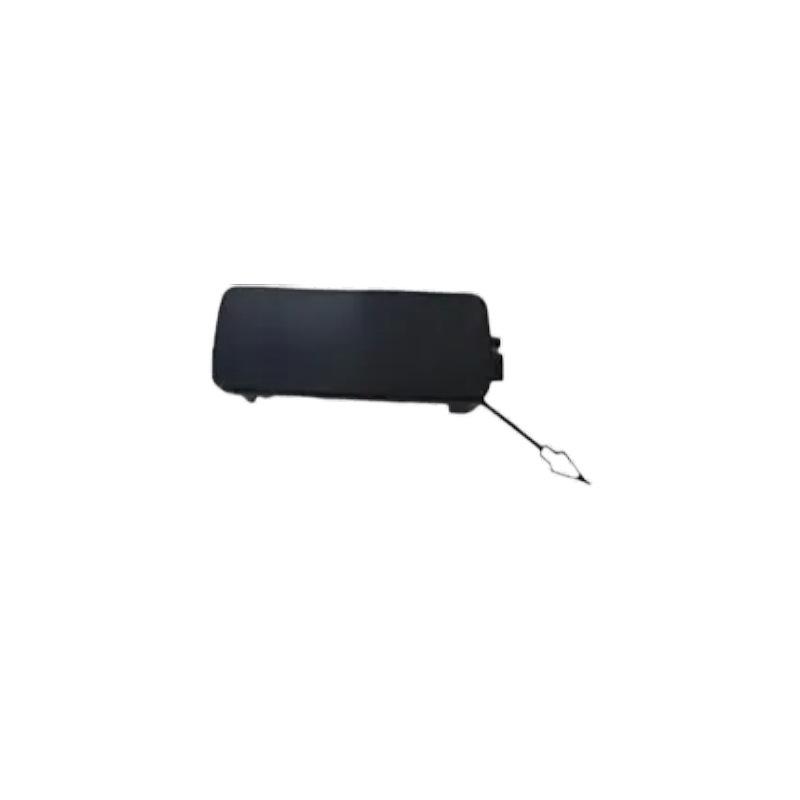LR129768/LR129767: Decorative Rear Bumper Tow Hook Covers for 2020 Land Rover Defender.