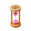 5 Minutes Wooden Hourglass Timer Portable Mini Sandglass Timer Sand Clock Timer  Toothbrush Timer