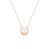 Canal 4C June Birthstone 10K Pink Gold Necklace 152426623101