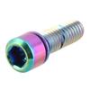 New Titanium Alloy Titanium Tapered Head Bolt Screw With Washer For Mountain Bicycle
