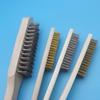 Long Handle Stainless Steel and Copper Wire Brush for Rust Removal