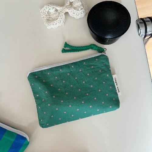 Mini Cotton Floral Organizer Bags for Women Bag Small Fabric Cosmetic Make Up Bag Little Purse Coin Pouch Children Cosmetic Case